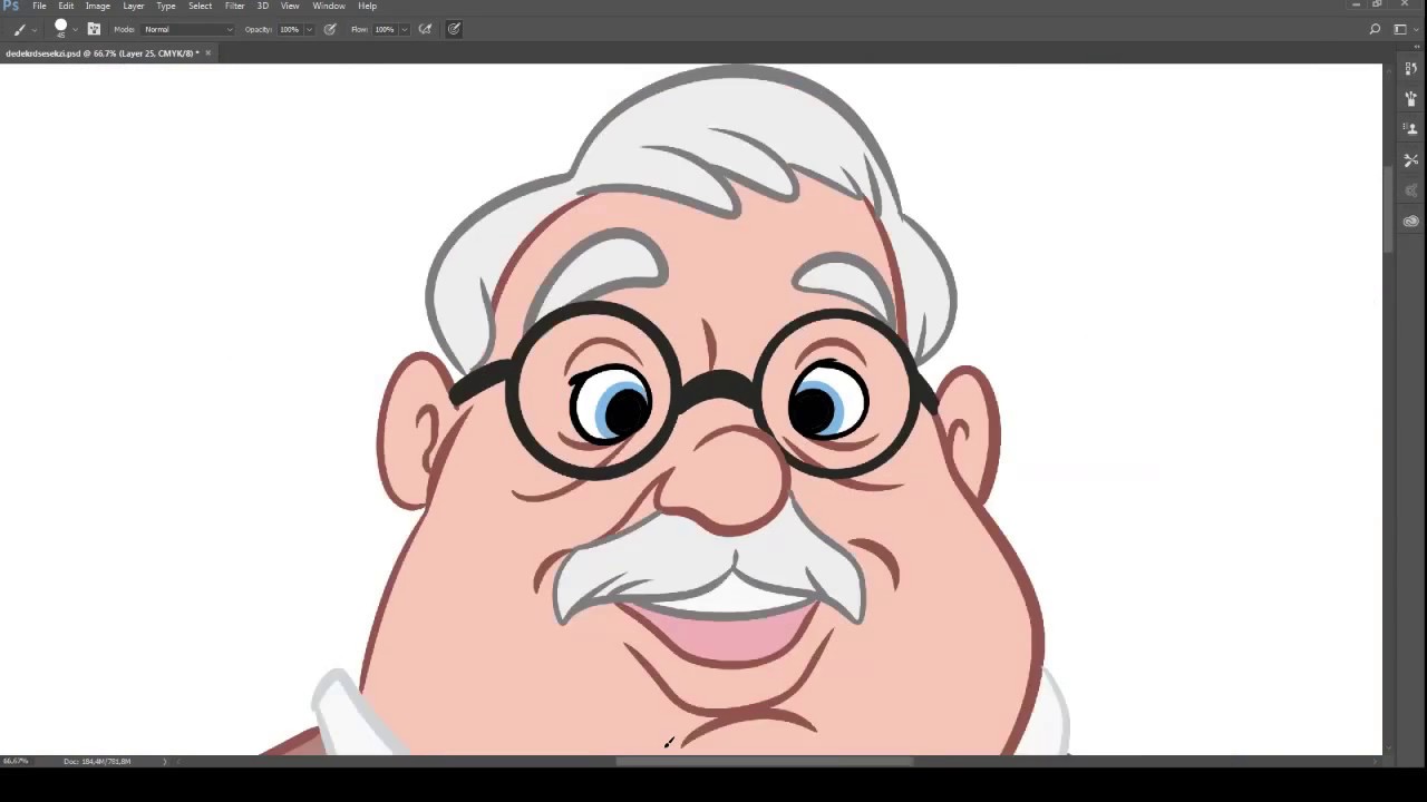 Grandpa Drawing at GetDrawings | Free download