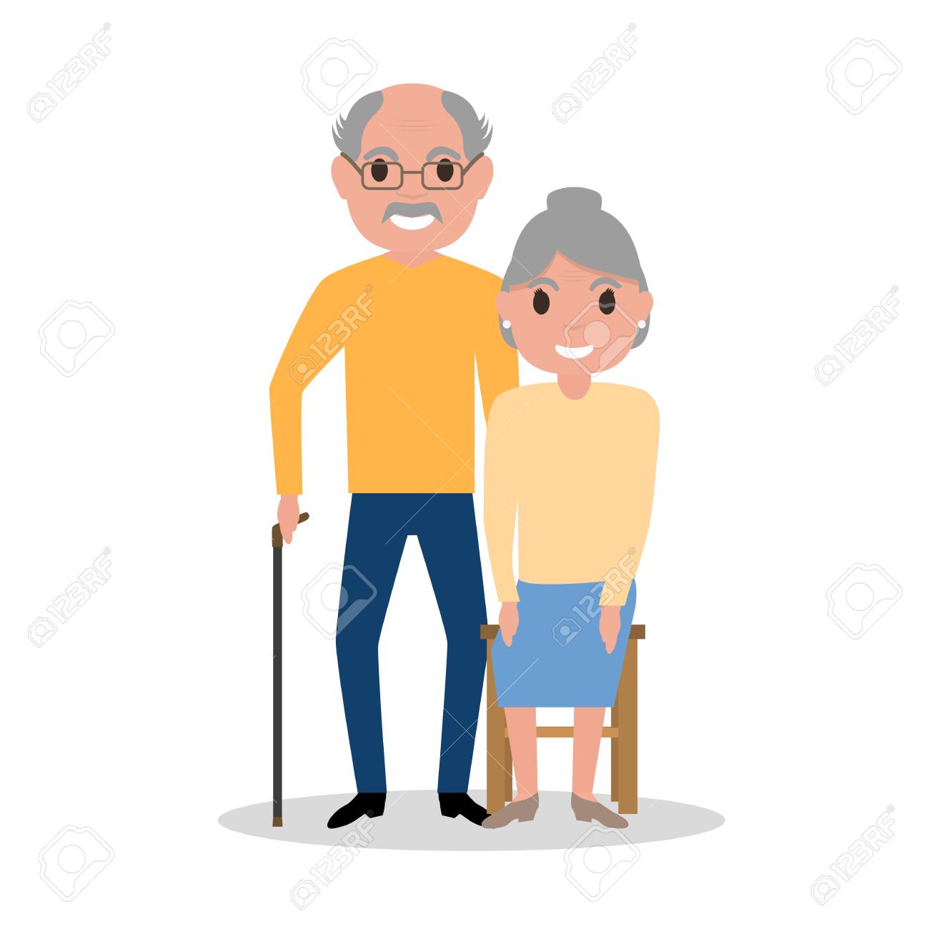 Grandparents Drawing at GetDrawings Free download