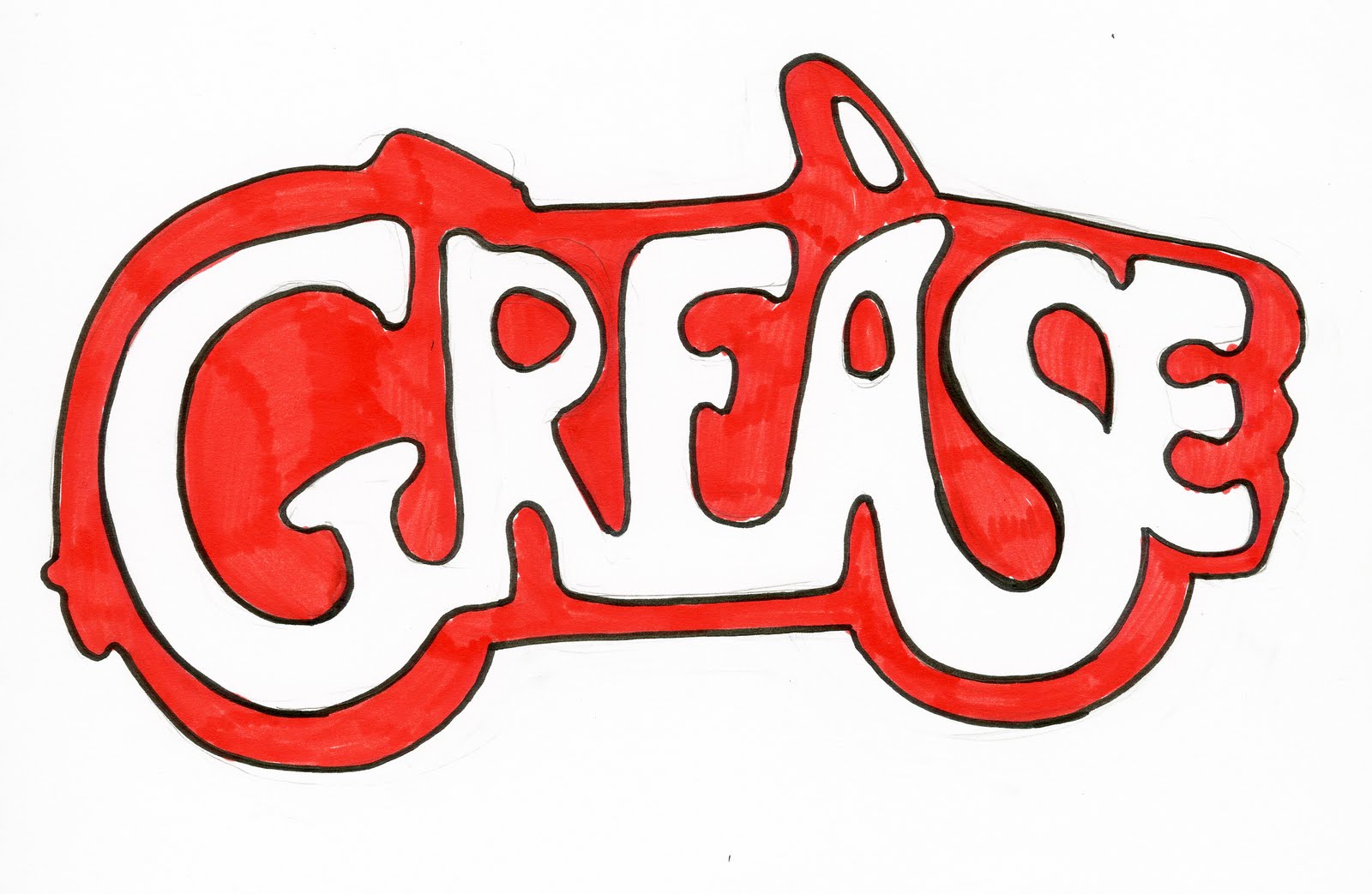 Grease Drawing at GetDrawings | Free download