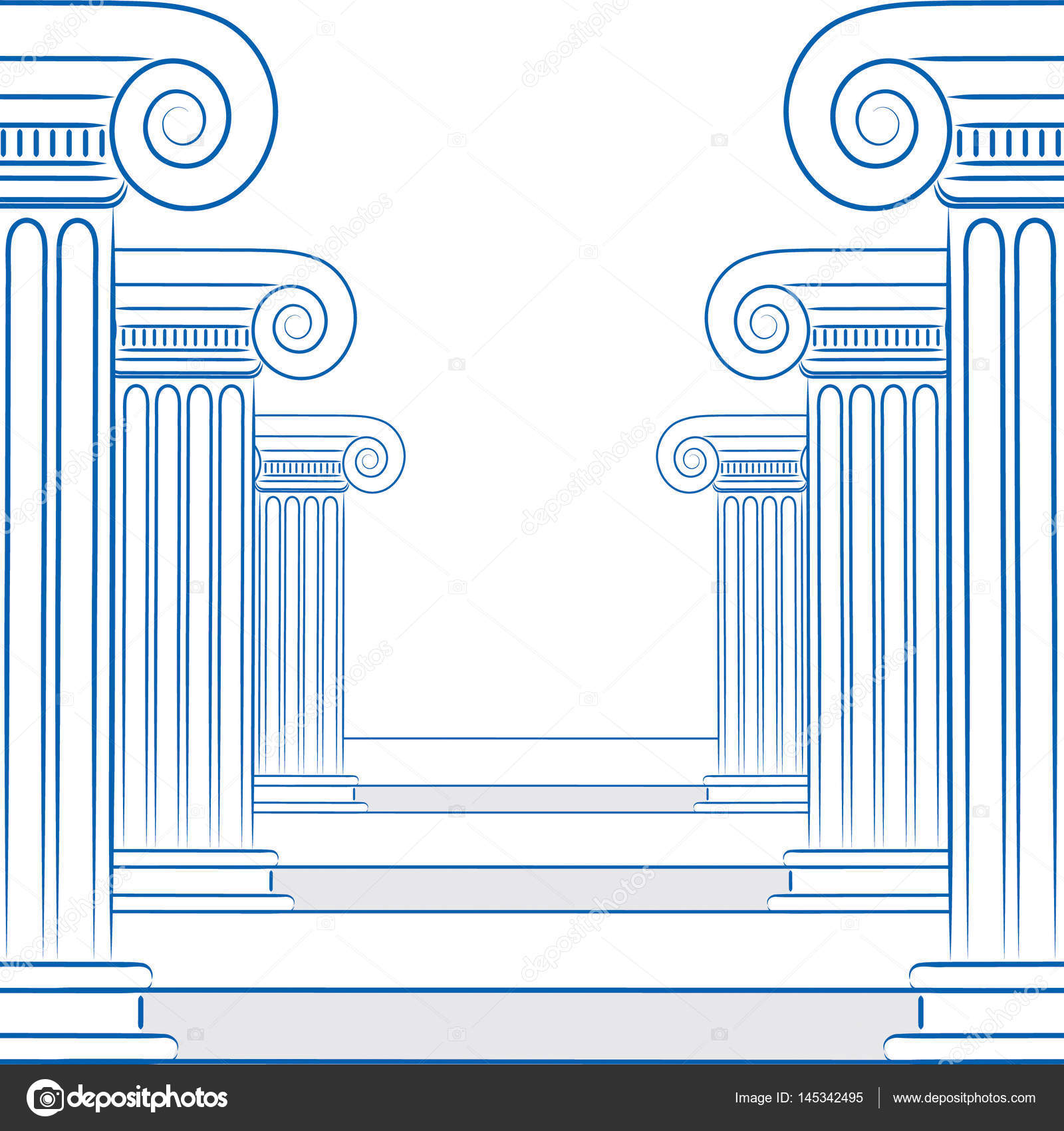 Greek Column Drawing at GetDrawings | Free download