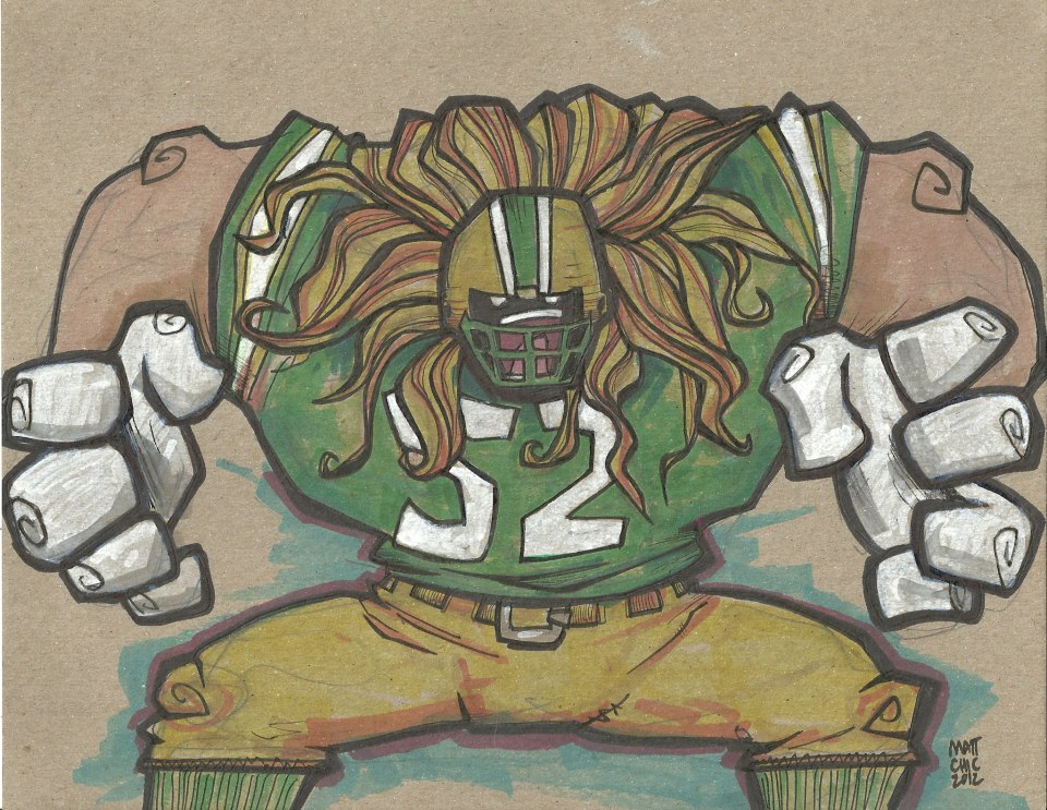 Green Bay Packers Drawing at GetDrawings | Free download