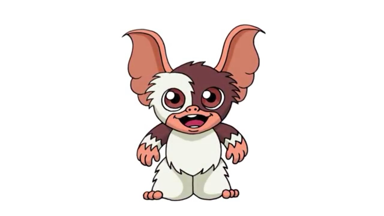 1280x720 How To Draw Gizmo From Gremlins.