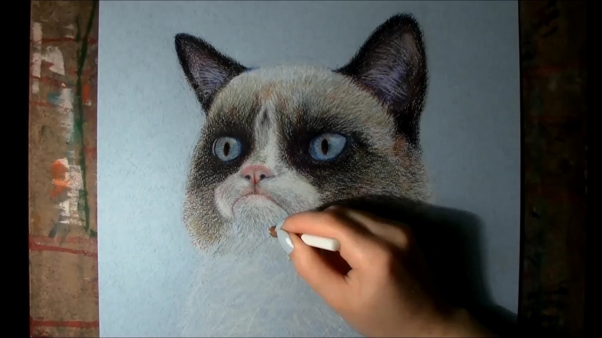 Grumpy Cat Drawing at GetDrawings | Free download