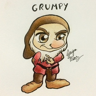 Grumpy Dwarf Drawing At Getdrawings Free Download