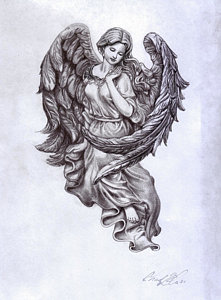 Guardian Angel Catholic Tattoos Sleeve - Best Tattoo Ideas