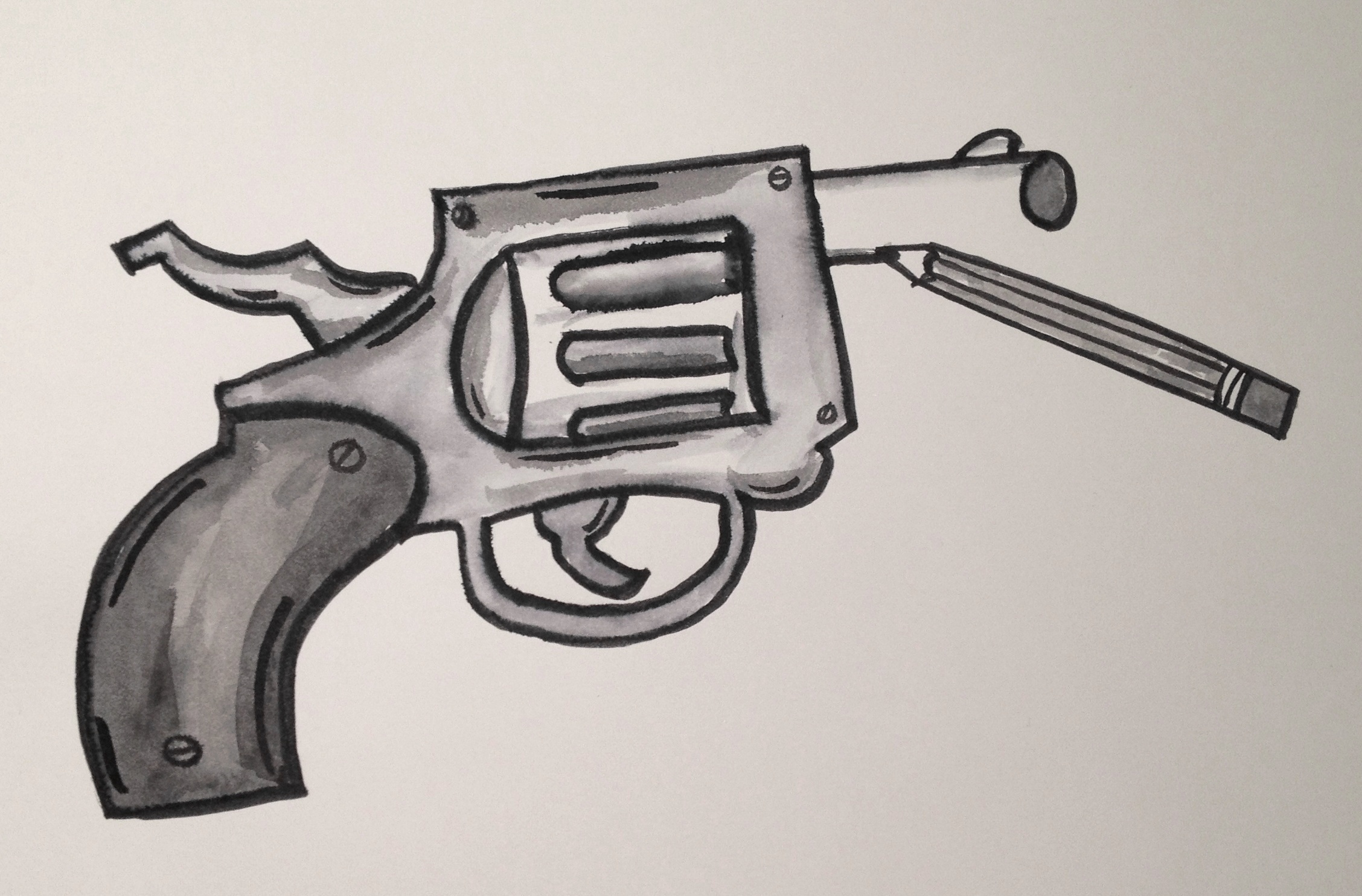 Gun Drawing In Pencil at GetDrawings Free download