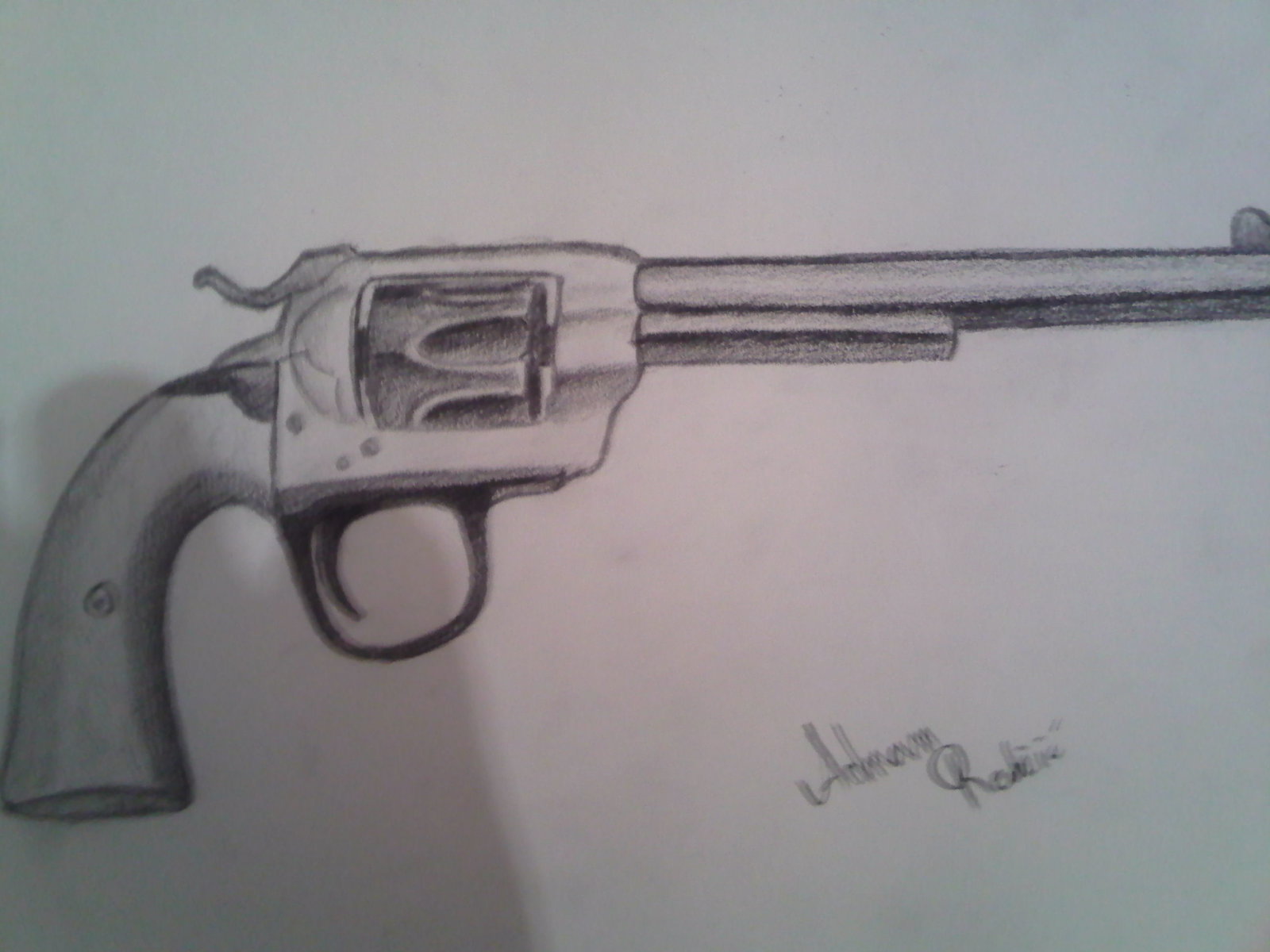 Gun Drawing In Pencil at GetDrawings | Free download