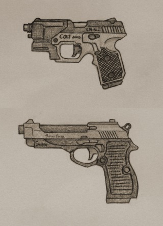 Gun Drawing In Pencil at GetDrawings | Free download