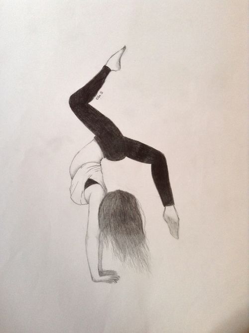 Gymnast Drawing at GetDrawings | Free download