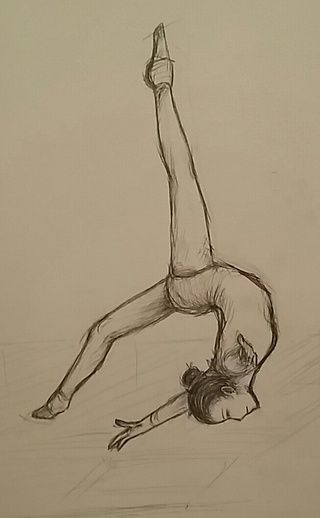 Gymnastics Drawing Easy at GetDrawings | Free download