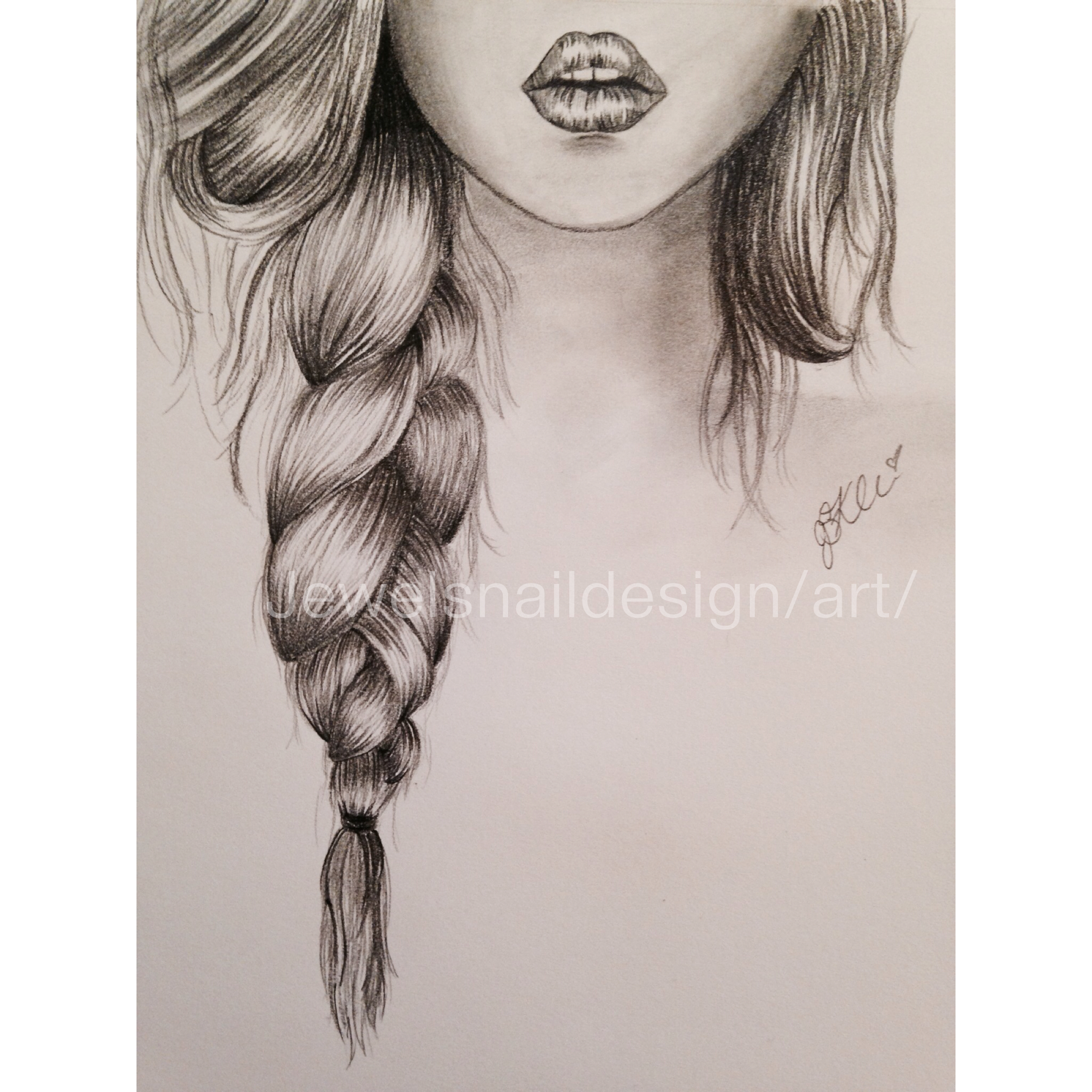 Hair Pencil Drawing At Getdrawings Com Free For Personal