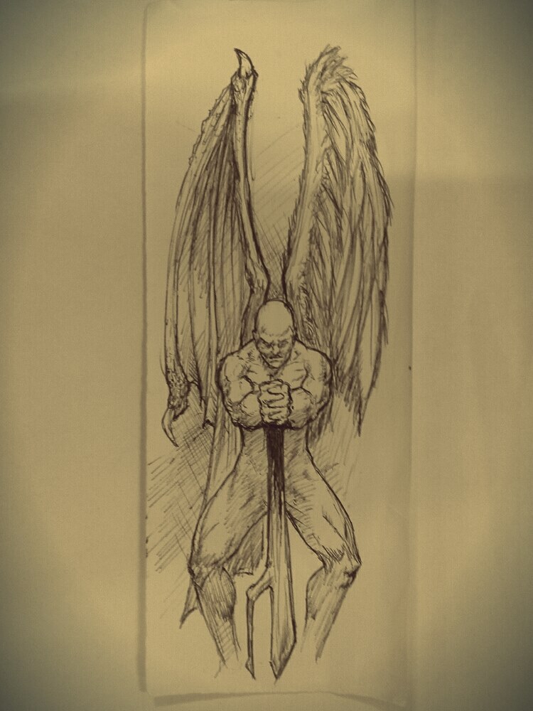 750x1000 Half Demon, Half Angel I Call It Human Tattoos Idea.