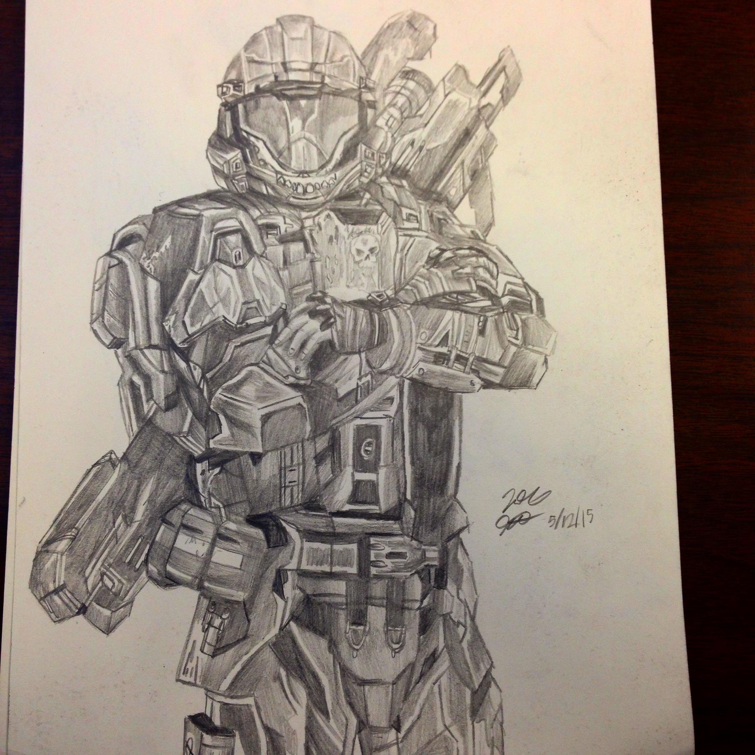 The best free Odst drawing images. Download from 18 free drawings of