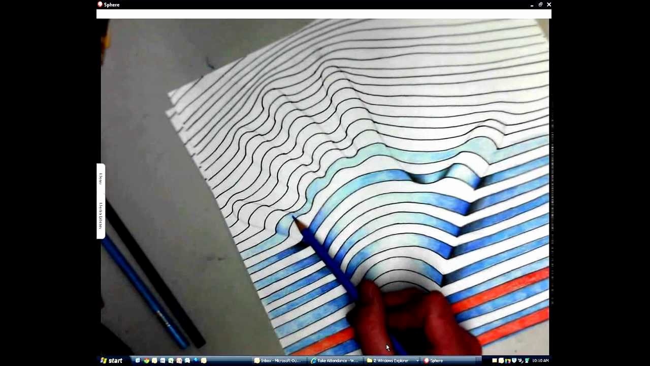 amazing maze optical illusions