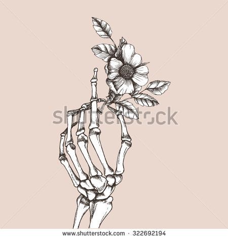 Hand Holding Flower Drawing at GetDrawings | Free download