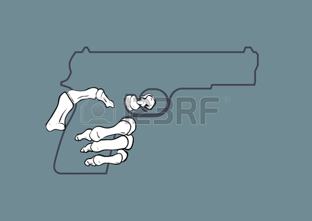 Hand Holding Gun Drawing at GetDrawings | Free download