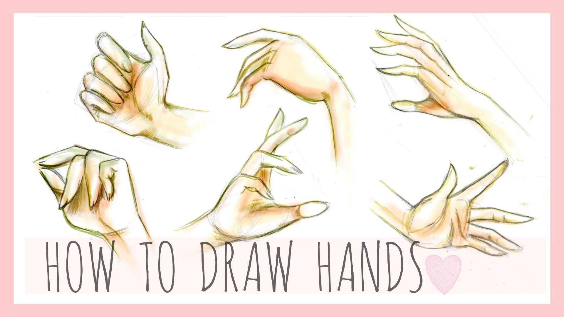 Руки для рисования аниме
