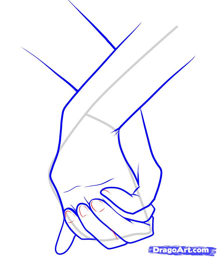 Featured image of post The Best 15 Anime Holding Hands Drawing Easy