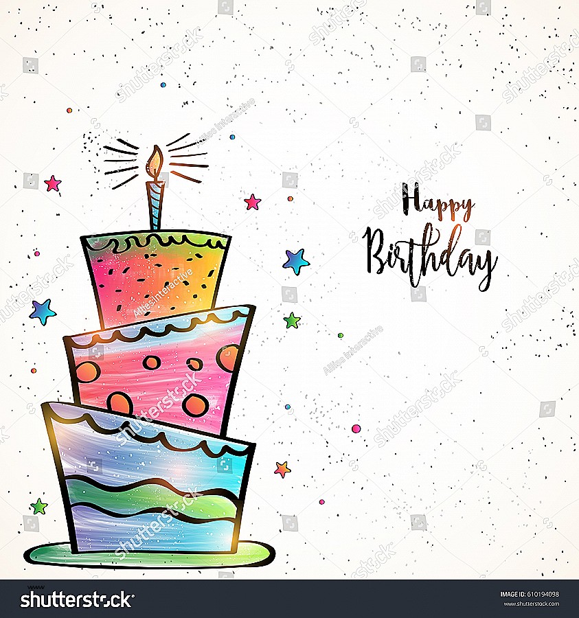 Happy Birthday Drawing Designs at GetDrawings Free download