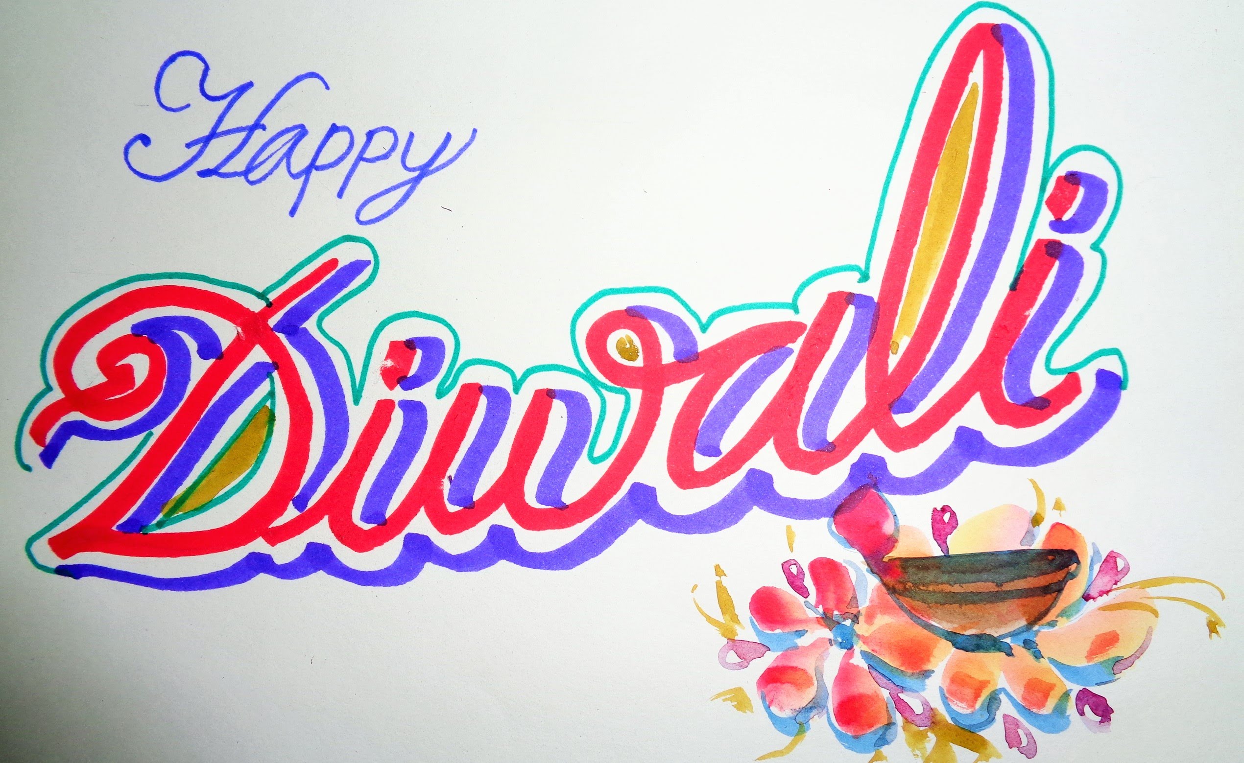 Happy Diwali Drawing at GetDrawings Free download