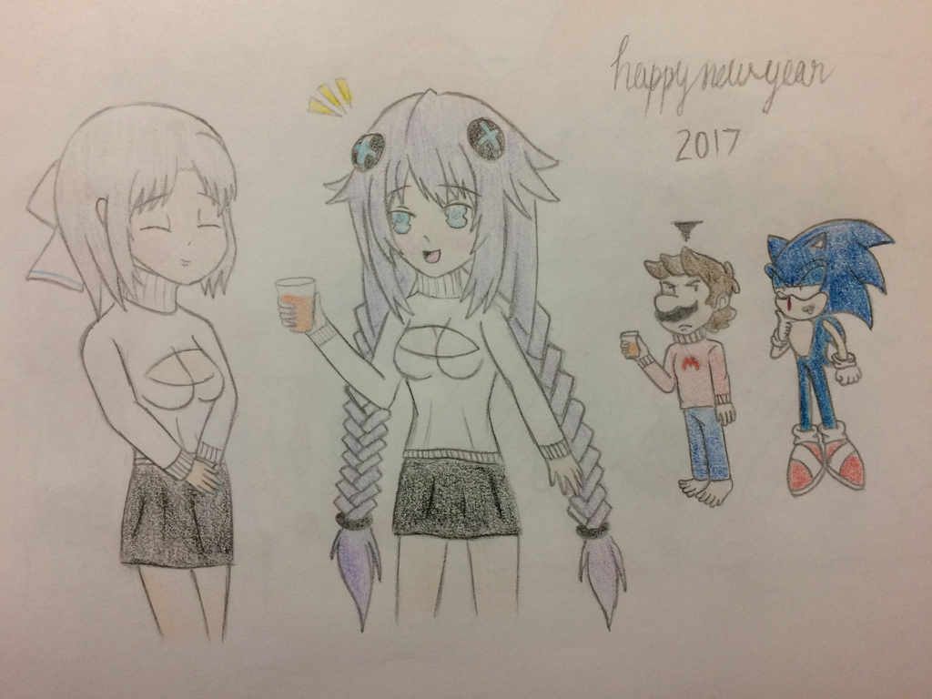 Happy New Year 2017 by SuperMLbros on DeviantArt