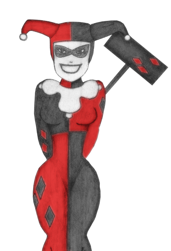Harley Quinn Easy Drawing at GetDrawings Free download