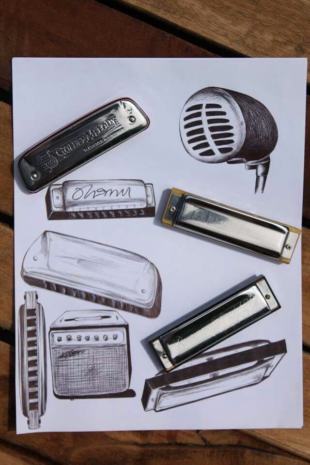 Harmonica Drawing at GetDrawings | Free download