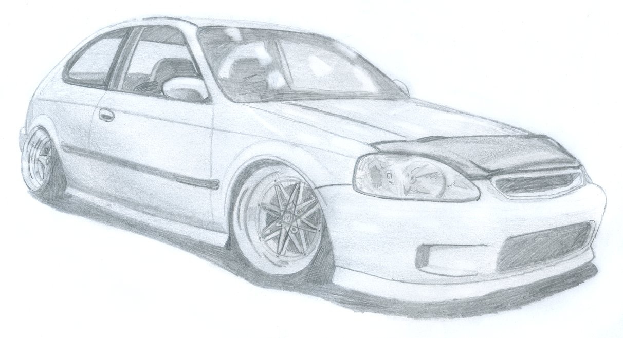 The best free Civic drawing images. Download from 41 free drawings of