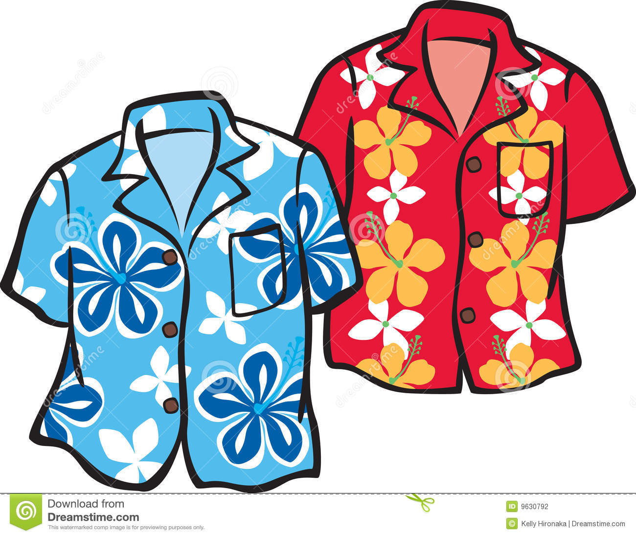 Hawaiian Shirt Drawing at GetDrawings | Free download