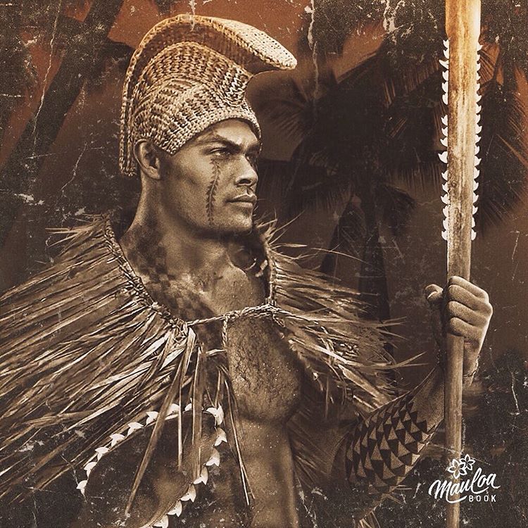 Hawaiian Warrior Drawing at GetDrawings Free download
