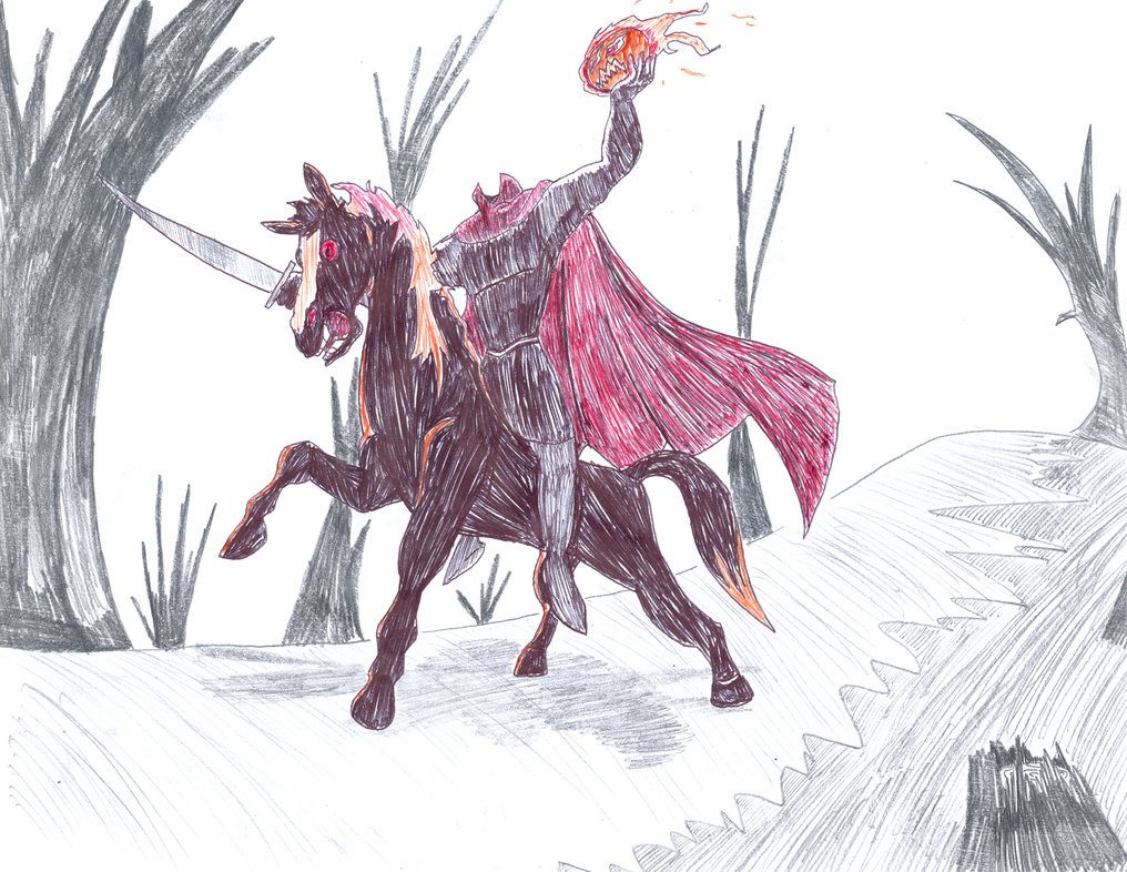 Headless Horseman Drawing at GetDrawings | Free download