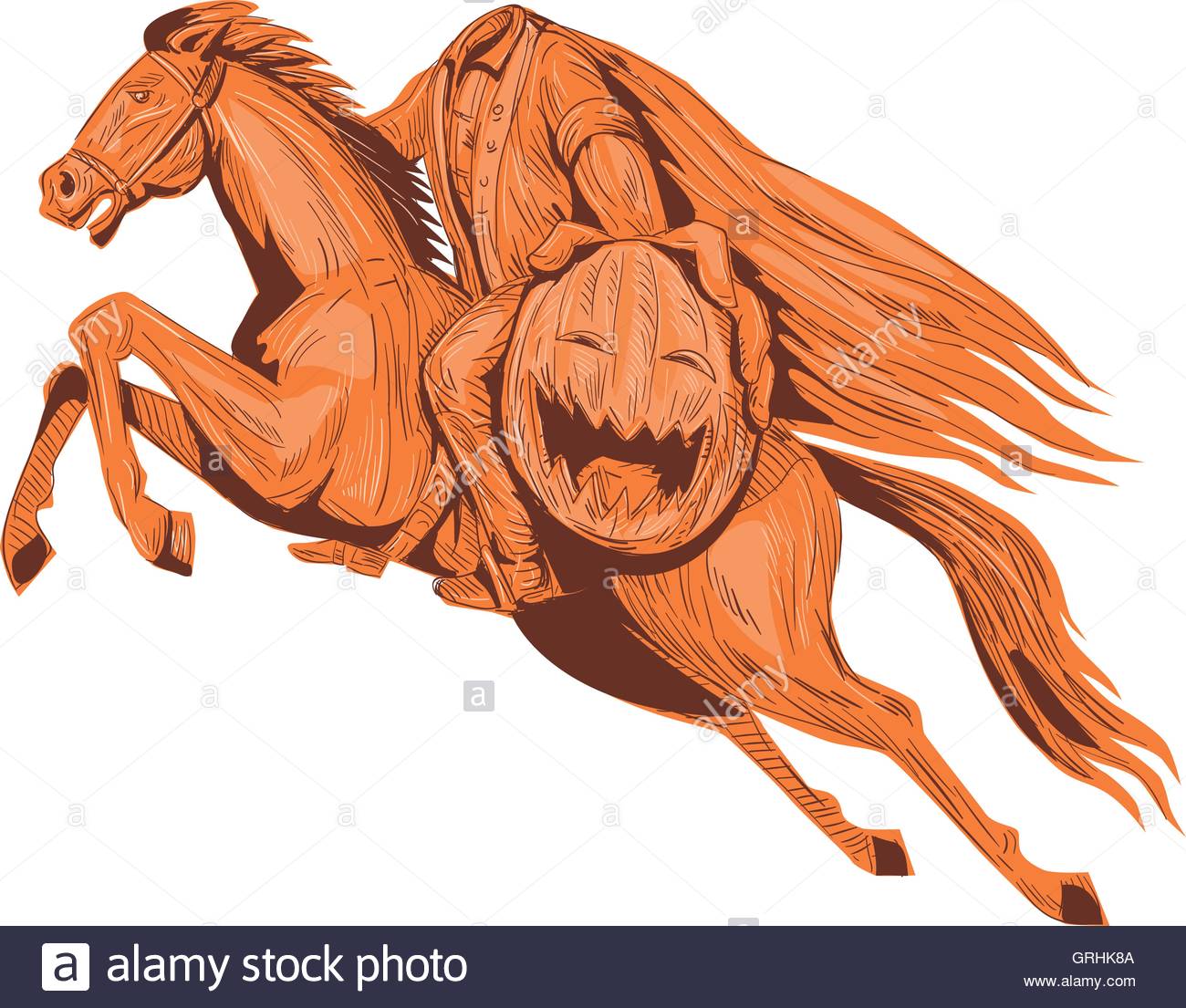 Headless Horseman Drawing at GetDrawings | Free download