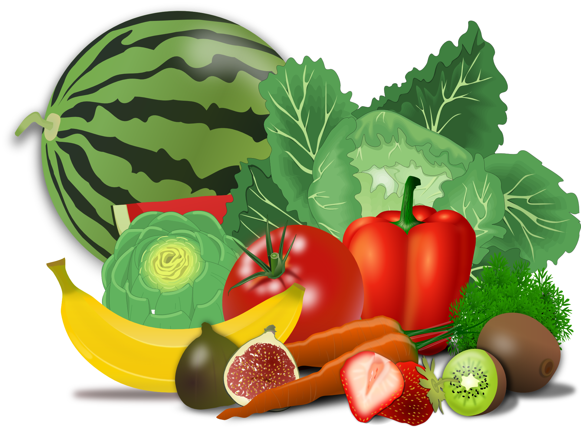 Healthy Foods Drawing at GetDrawings Free download