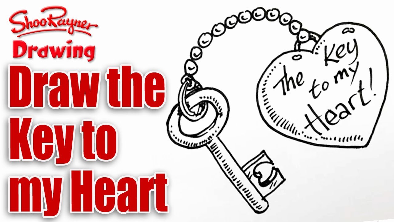 Heart And Key Drawing at GetDrawings Free download