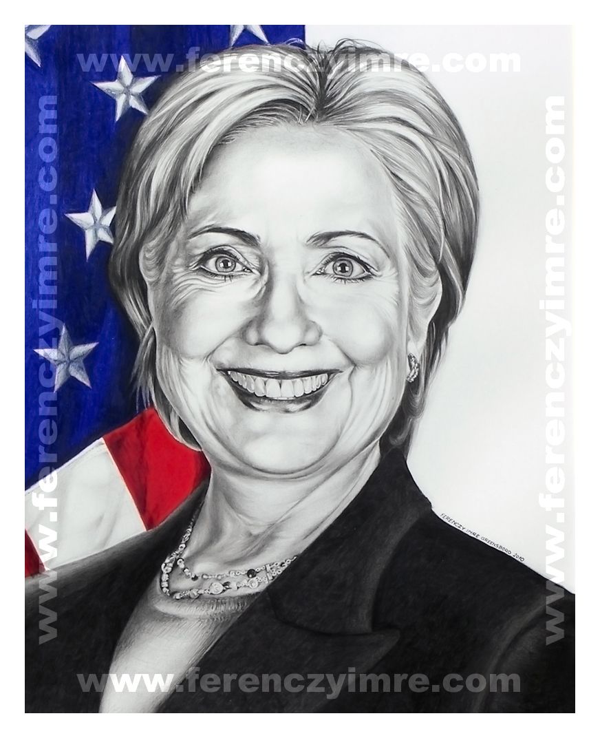 Hillary Clinton Drawing at GetDrawings Free download