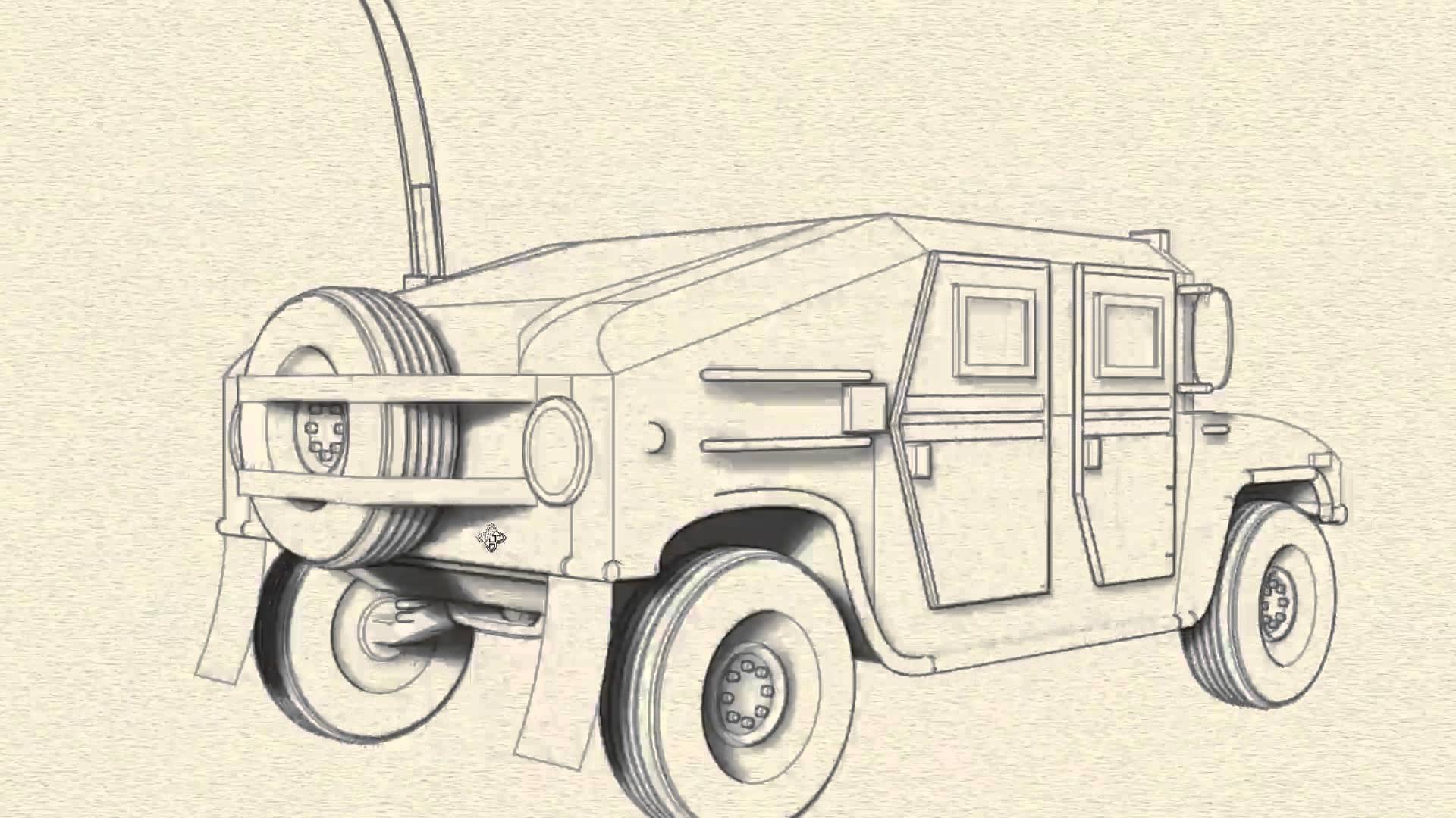 Hmmwv Drawing at GetDrawings Free download