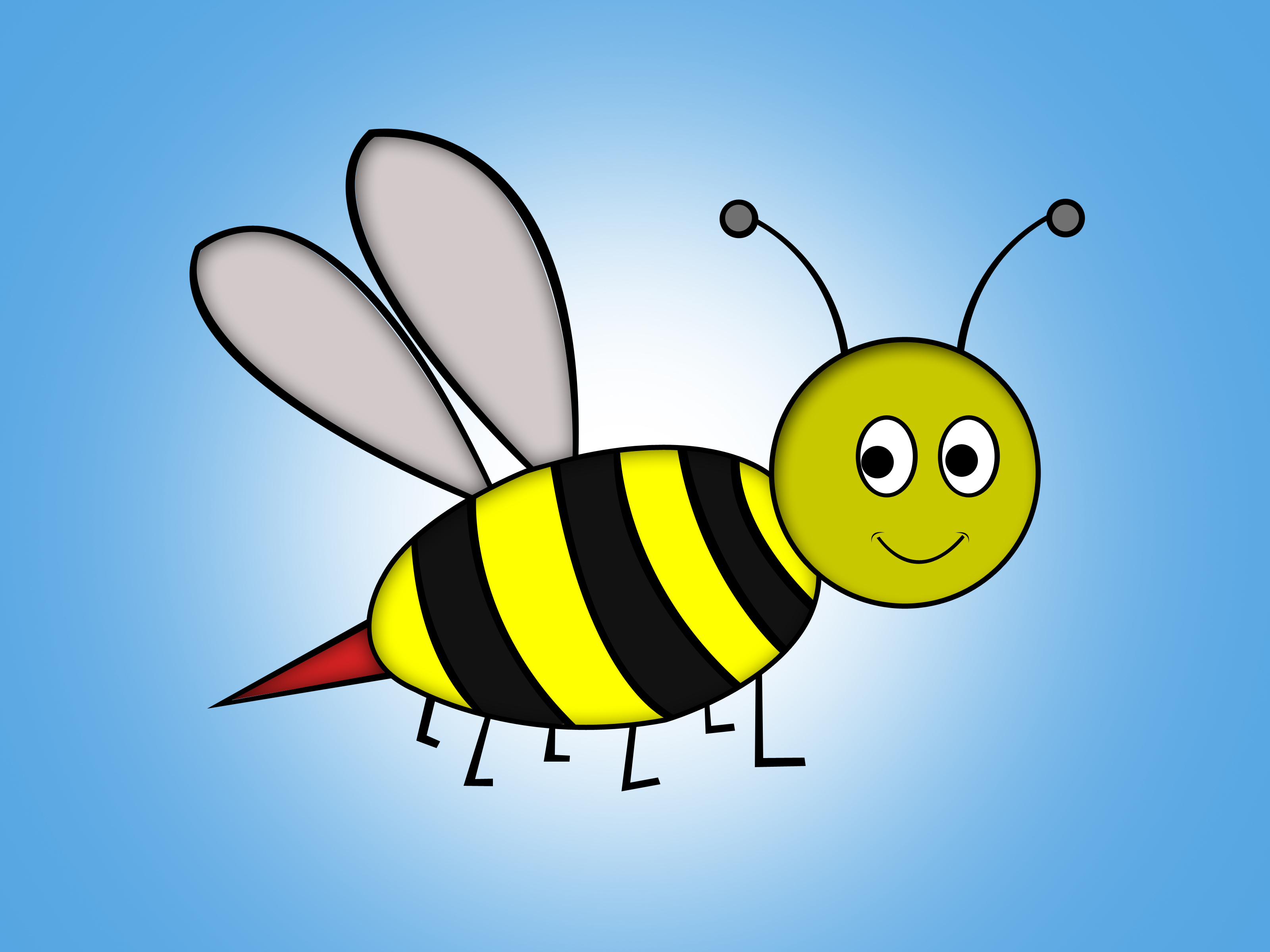 Honey Bee Cartoon Drawing at GetDrawings Free download