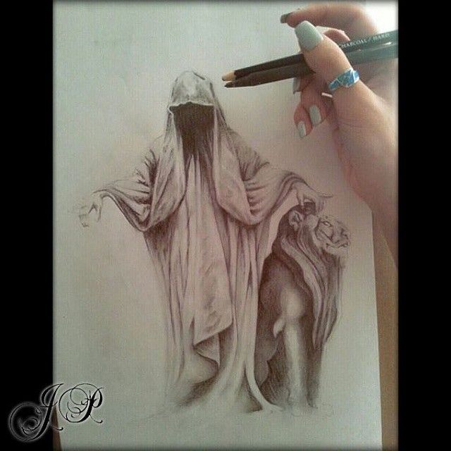 Hooded Figure Drawing at GetDrawings | Free download