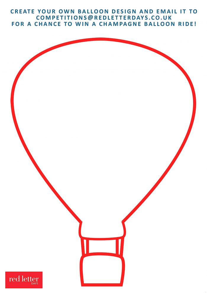 Hot Air Balloon Drawing Template At GetDrawings Free Download