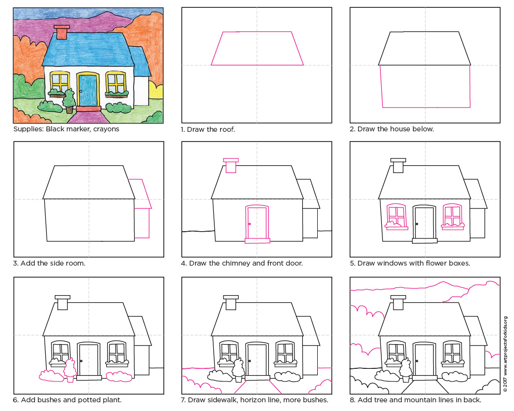 how-to-make-a-beautiful-house-drawing-drawing-house-beautiful-draw-step