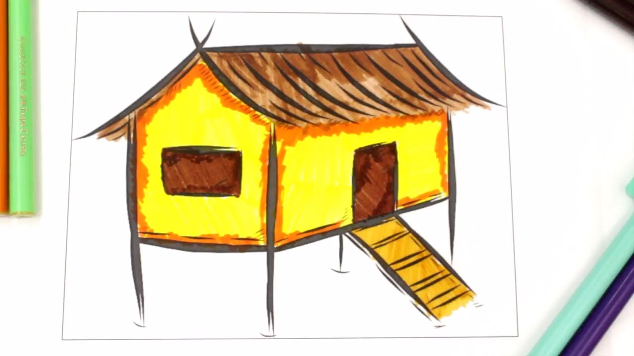 Houses For Drawing at GetDrawings | Free download