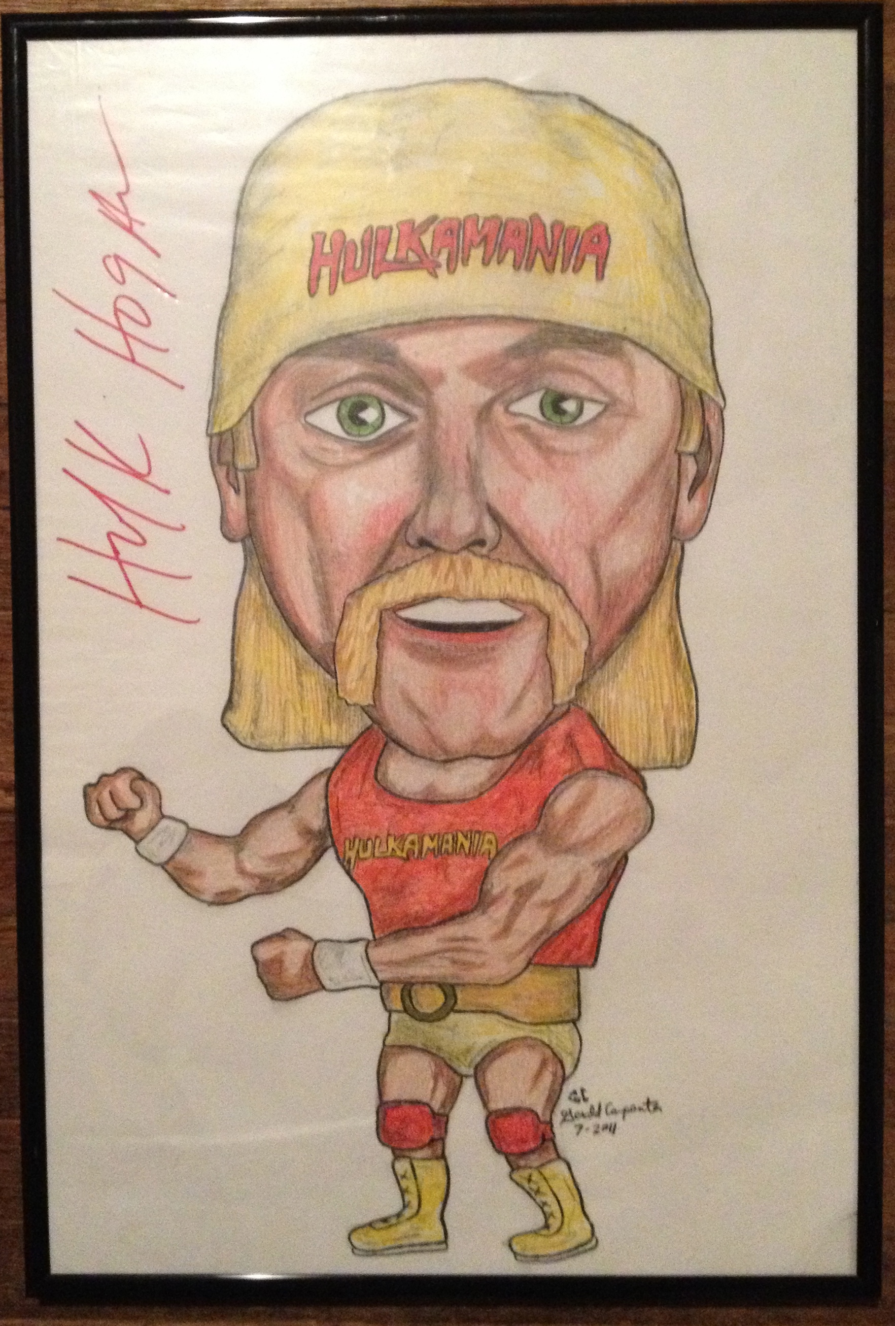 Hulk Hogan Drawing at GetDrawings Free download