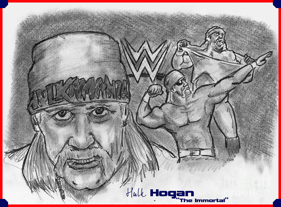 Hulk Hogan Drawing at GetDrawings Free download