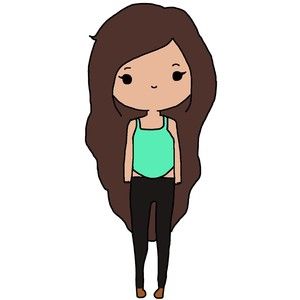 easy human cartoon drawing