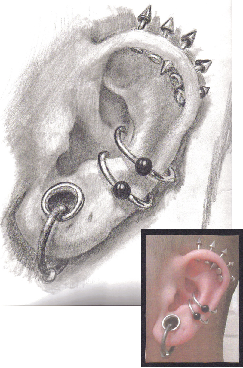 Cute How To Draw Human Ear Sketch 