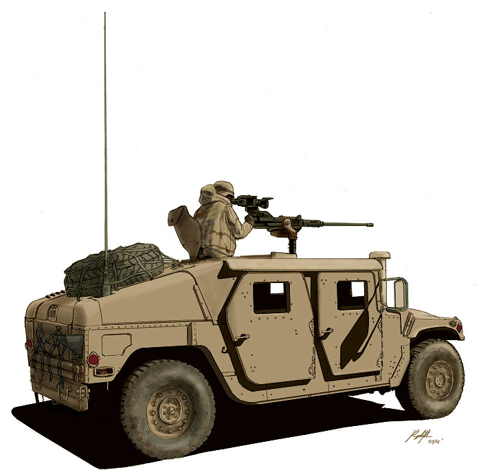 Humvee Drawing at GetDrawings Free download