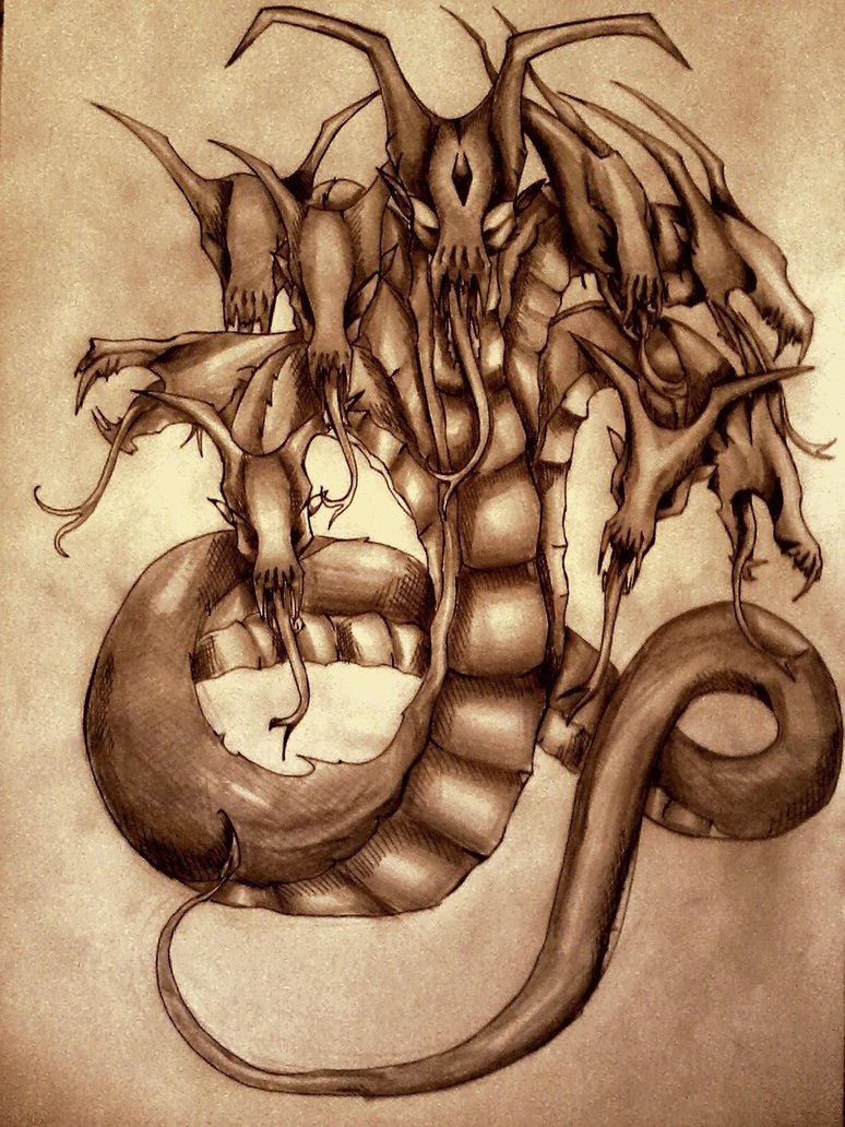 Hydra Drawing at GetDrawings Free download