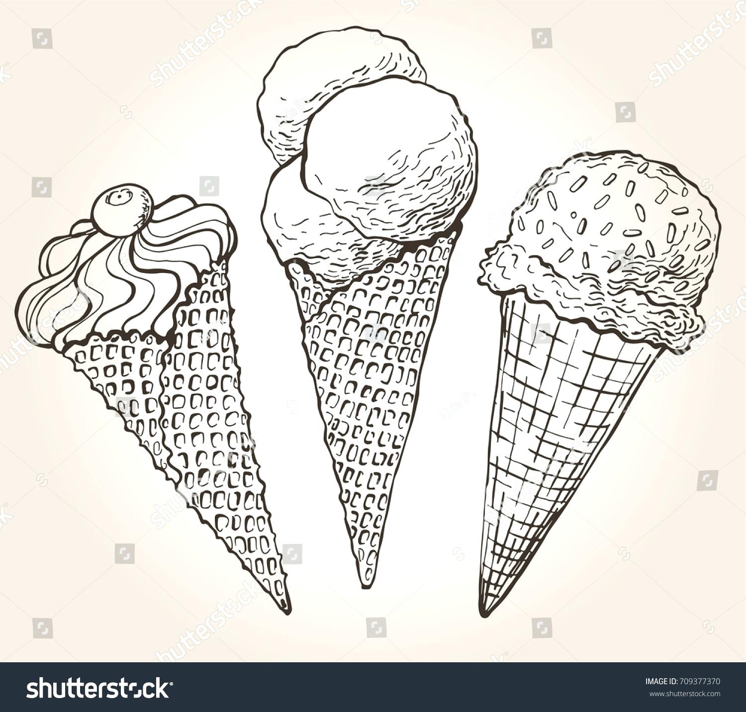 Ice Cream Scoop Drawing at GetDrawings Free download