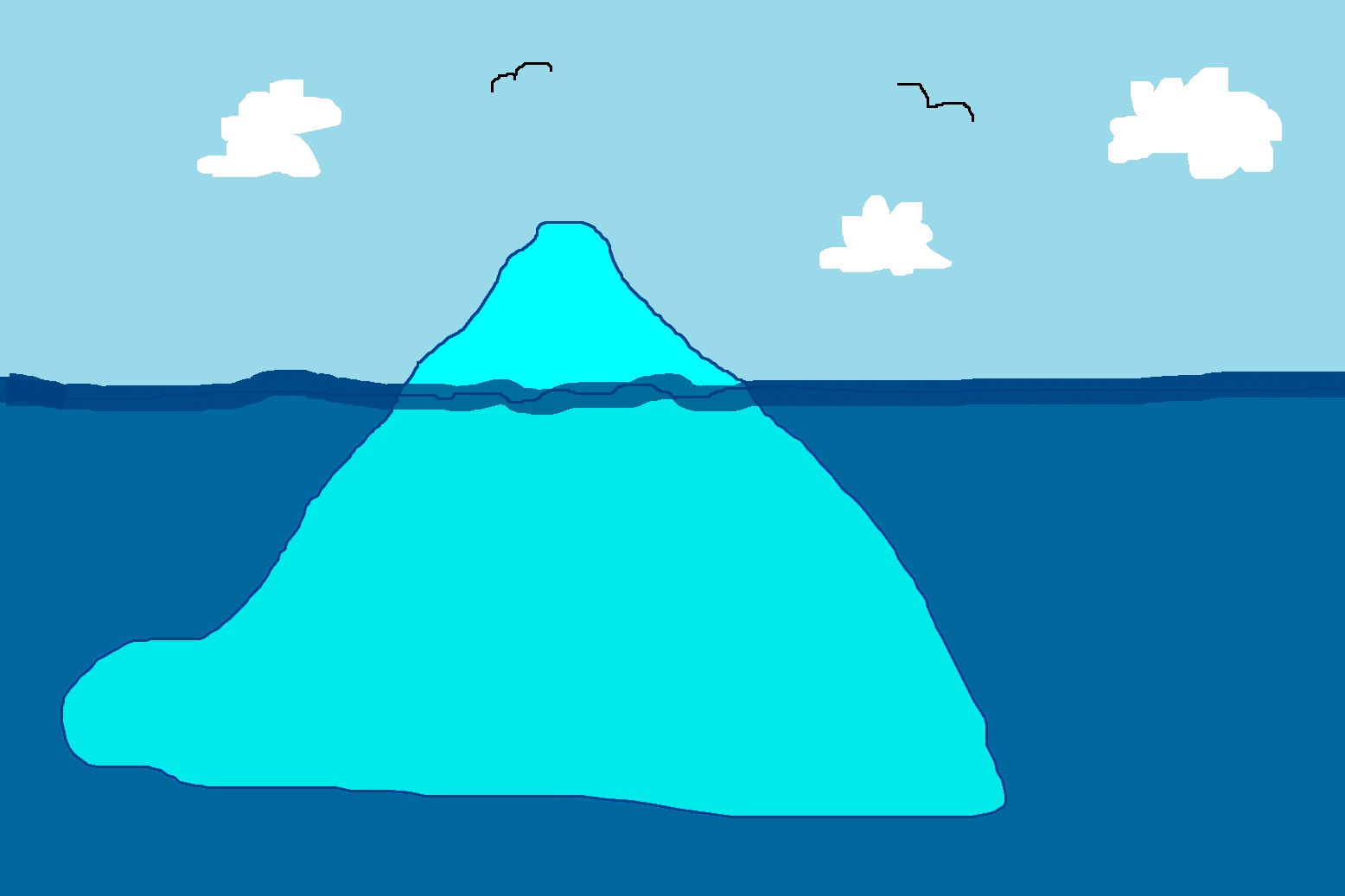 Iceberg Drawing at Free for personal use Iceberg