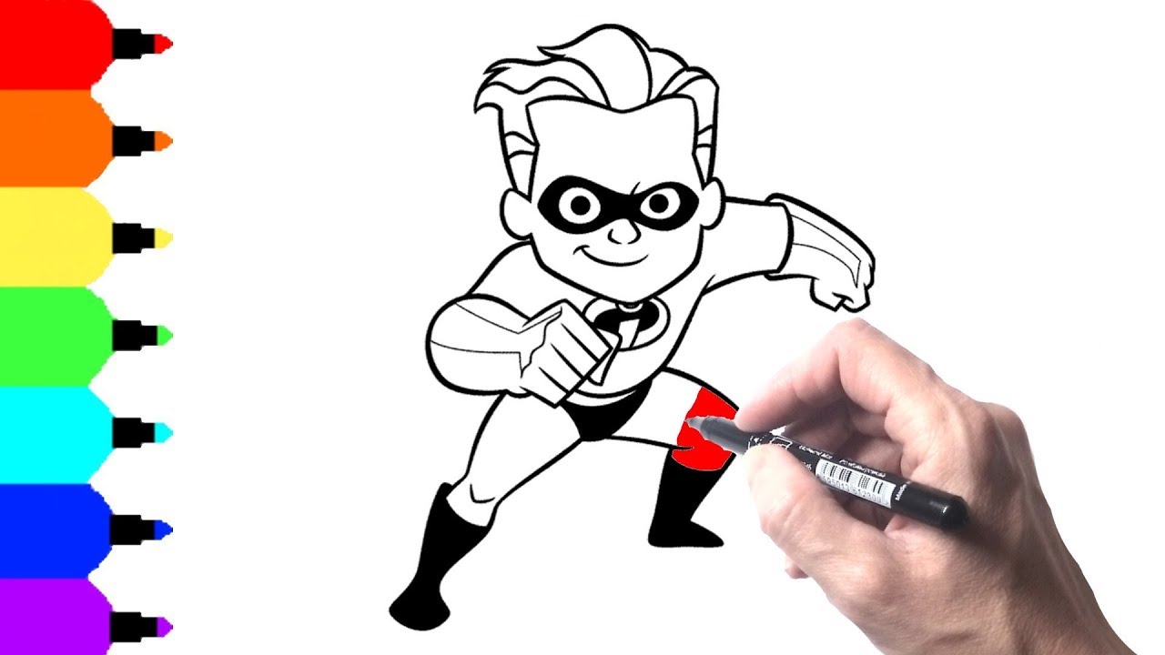 Incredibles Drawing at GetDrawings | Free download